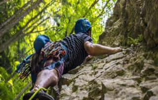 Climbing in Chabane